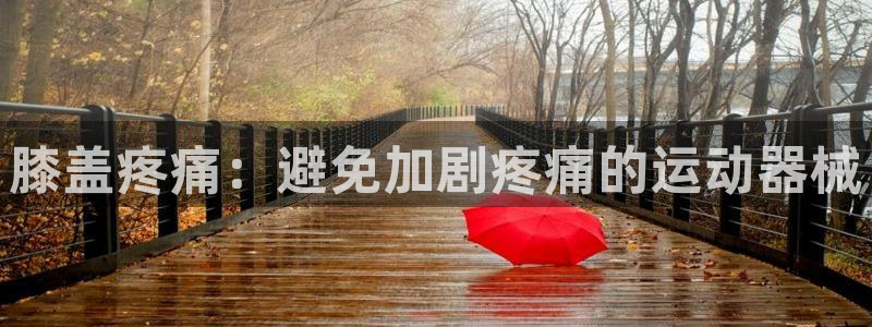 尊龙app登录不了：膝盖疼痛：避免加剧疼痛的运动器械