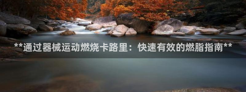尊龙官网在哪里：**通过器械运动燃烧卡路里：快速有效