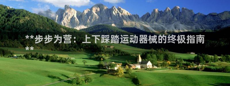 尊龙 贴吧：**步步为营：上下踩踏运动器械的终极指南