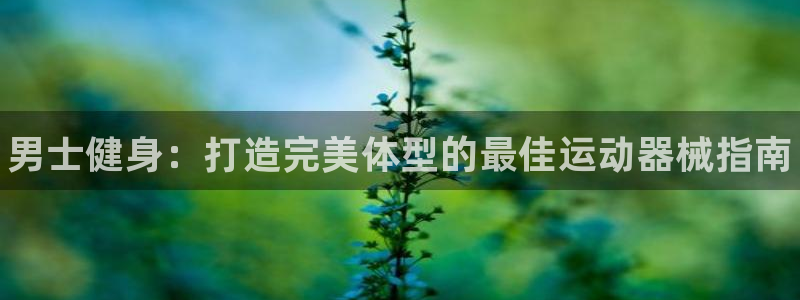 尊龙d88官网登录下载：男士健身：打造完美体型的最佳